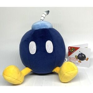 Bob-Omb Plush 5" Nintendo Super Mario All Star Little‎ Buddy 2017 New with Tags